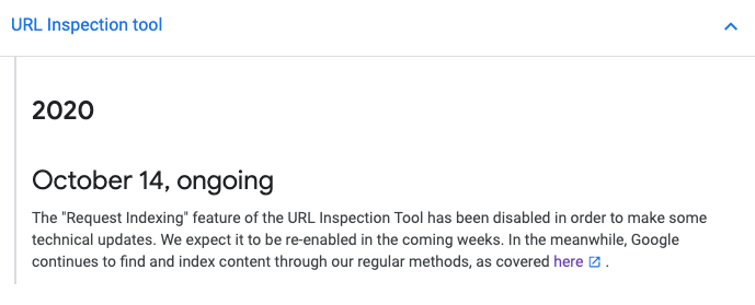 URL検査ツール｜Google Search Console
