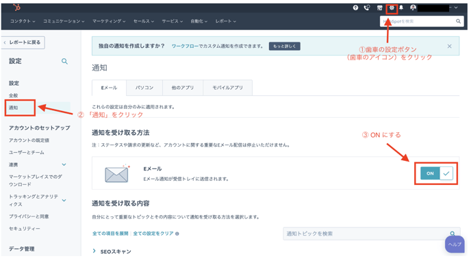 Webサイトに訪れたユーザーをメール通知で把握する