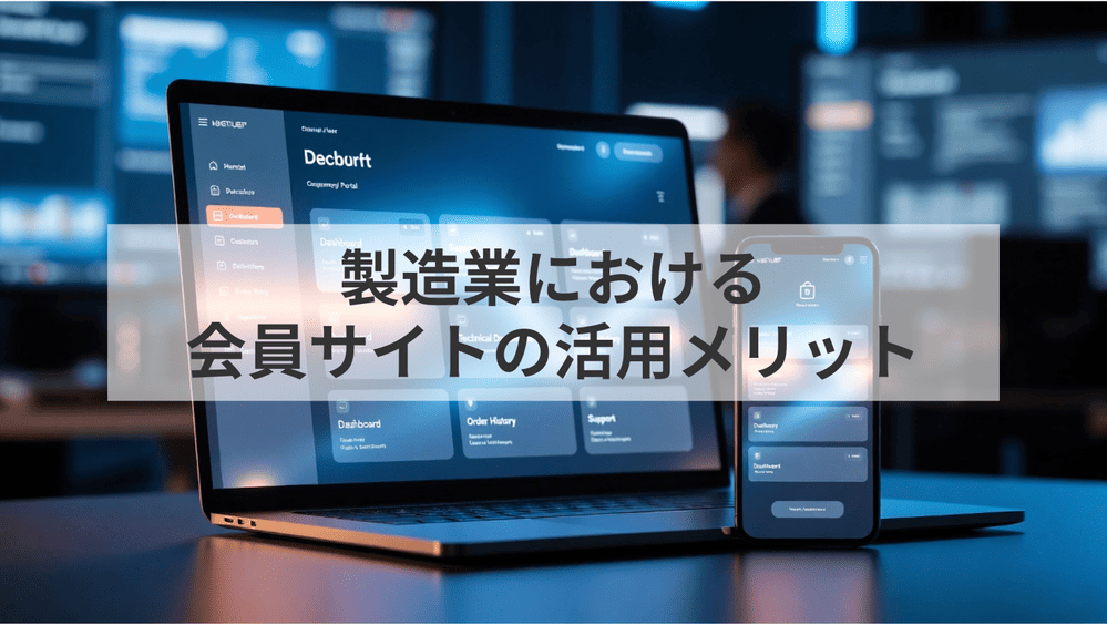 製造業における会員サイトの活用メリット｜対話編